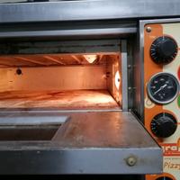 Forno a due piani per pizza