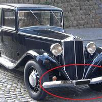 Paraurti anteriore Lancia Augusta ultimo tipo