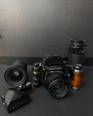 Pentax 6x7 + 105 2.4 + 55-100 4.5 + 300 4