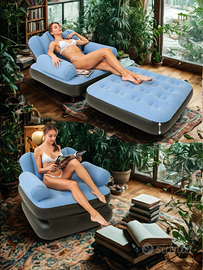 Poltrona Divano Letto Gonfiabile in PVC Pieghevole