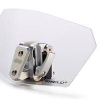 Spoiler universale trasparente da montare sui cupo