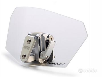 Spoiler universale trasparente da montare sui cupo