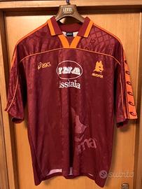 Maglia AS Roma Home 1995/1996 Asics INA Assitalia 