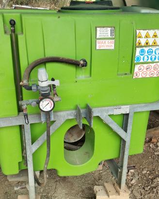Botte per trattamento vigneti/ frutteti 400 litri