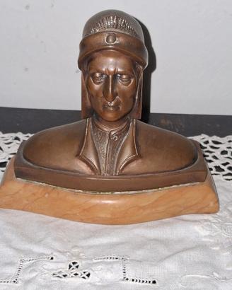 Busto Dante Alighieri  in bronzo