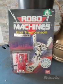 Auto d'epoca Robo Machines Bandai nuovo