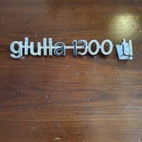 scritta giulia 1300 ti