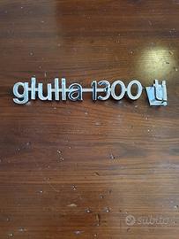 scritta giulia 1300 ti