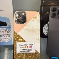 iphone 12 pro 128gb garanzia negozio