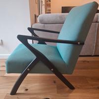 poltrona vintage anni 50 originale