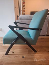 poltrona vintage anni 50 originale