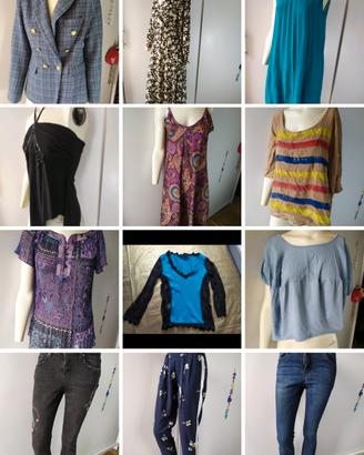 lotto di 30 pezzi abbigliamento donna taglia s 