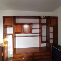 Come nuovo! Mobile tv in legno fatto a mano!!