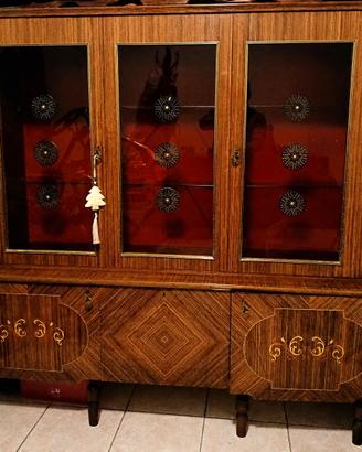 Credenza con Vetrina Vintage Anni '50/'60