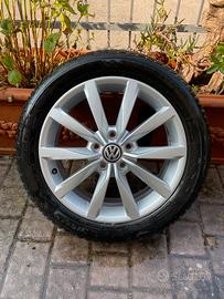 Cerchi+Gomme invernali 17” VW originali