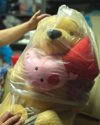 2 peluche winnie the pooh