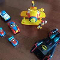 giochi bambin macchinine aereo personnaggi cartoon