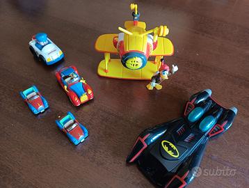 giochi bambin macchinine aereo personnaggi cartoon