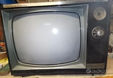 Televisore a colori antico a valvole Zenith + itt