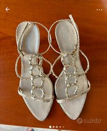 Sandalo gioiello oro