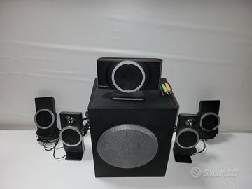 casse PC kit 5.1 audio surround creative T6100