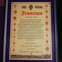 Cornice 25 x 35 regalo nuovo francesco