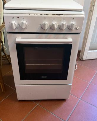 Cucina a gas e forno elettrico De Longhi DL554EW2