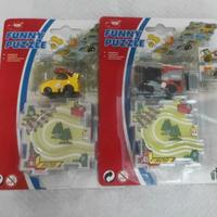 Macchinine a corda con percorso puzzle