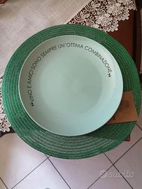 Set piatti kasanova con segnaposto