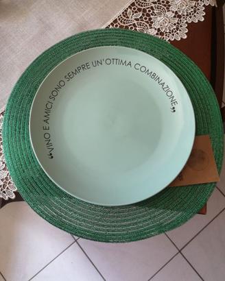 Set piatti kasanova con segnaposto