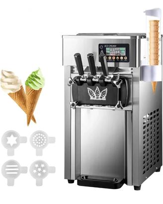 macchina gelato, soft  tre gusti. 