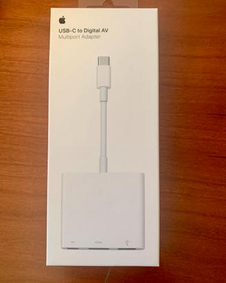 Adattatore multiporta da Usb C a AV Digitale Apple
