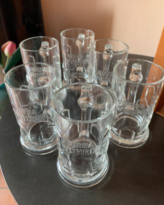 Sei boccali da birra vintage wuhrer