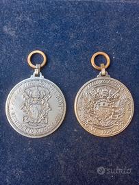 Medaglie (2) commemorative Cesena ENDAS 1985-1986