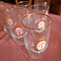 6 bicchieri anni 50 - birrificio storico - rari
