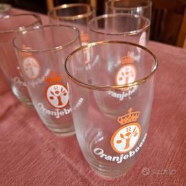 6 bicchieri anni 50 - birrificio storico - rari