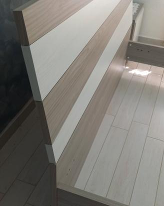 struttura letto matrimoniale giroletto