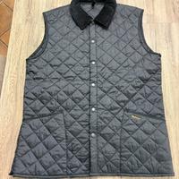 Gilet Barbour nero uomo