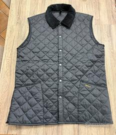 Gilet Barbour nero uomo