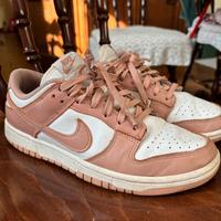 Nike Dunk Low rosa num 40.5