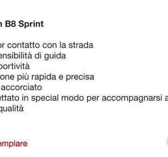 Assetto B8 B12 Bilstein molle H&R Eibach Prokit