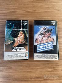 Lotto VHS originali Guerre Stellari - Star Wars