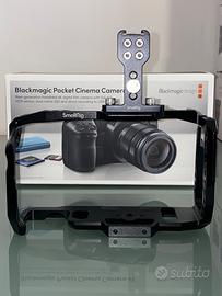 Cage Blackmagic Pocket 4K con maniglia Smallrig