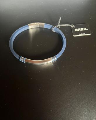 Bracciale Breil Uomo Silicone e Acciaio