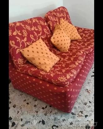 Divano Bordeaux damascato 