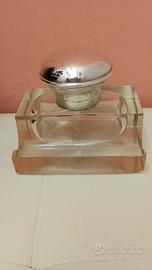 articolo vintage in vetro  argento 800 usato 