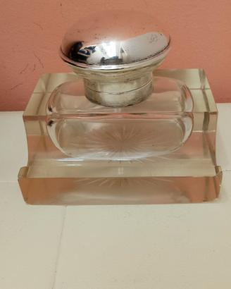 articolo vintage in vetro  argento 800 usato 