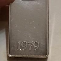lingotto argento 999 - 50 grammi