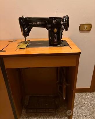 Macchina da Cucire Vintage SINGER 306M Mobiletto