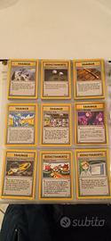 carte Pokemon varie 3 addestramento 